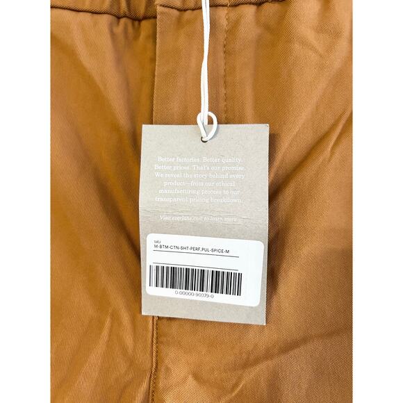 Everlane Men's The Pull-On Performance Chino Short in Toasted Coconut M NWT - Picture 8 of 10